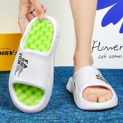 Slippers Mens House Slippers - Luxury Memory Foam & EVA Sole | Affinite Store