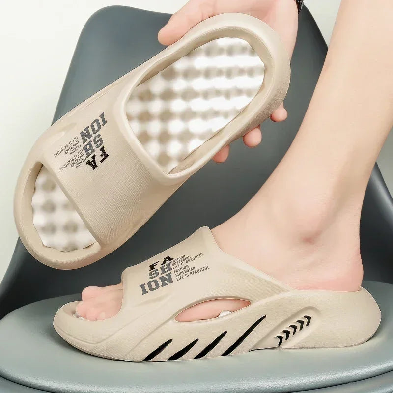 Slippers Mens House Slippers - Luxury Memory Foam & EVA Sole | Affinite Store