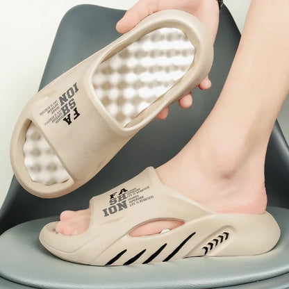 Slippers Mens House Slippers - Luxury Memory Foam & EVA Sole | Affinite Store