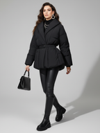 V-Neck Puffer Jacket, Chinatown | Women - BYMANYC ® New York